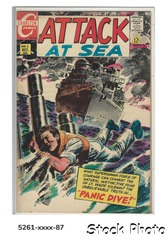 Attack at Sea #5 © October 1968, Charlton Comics